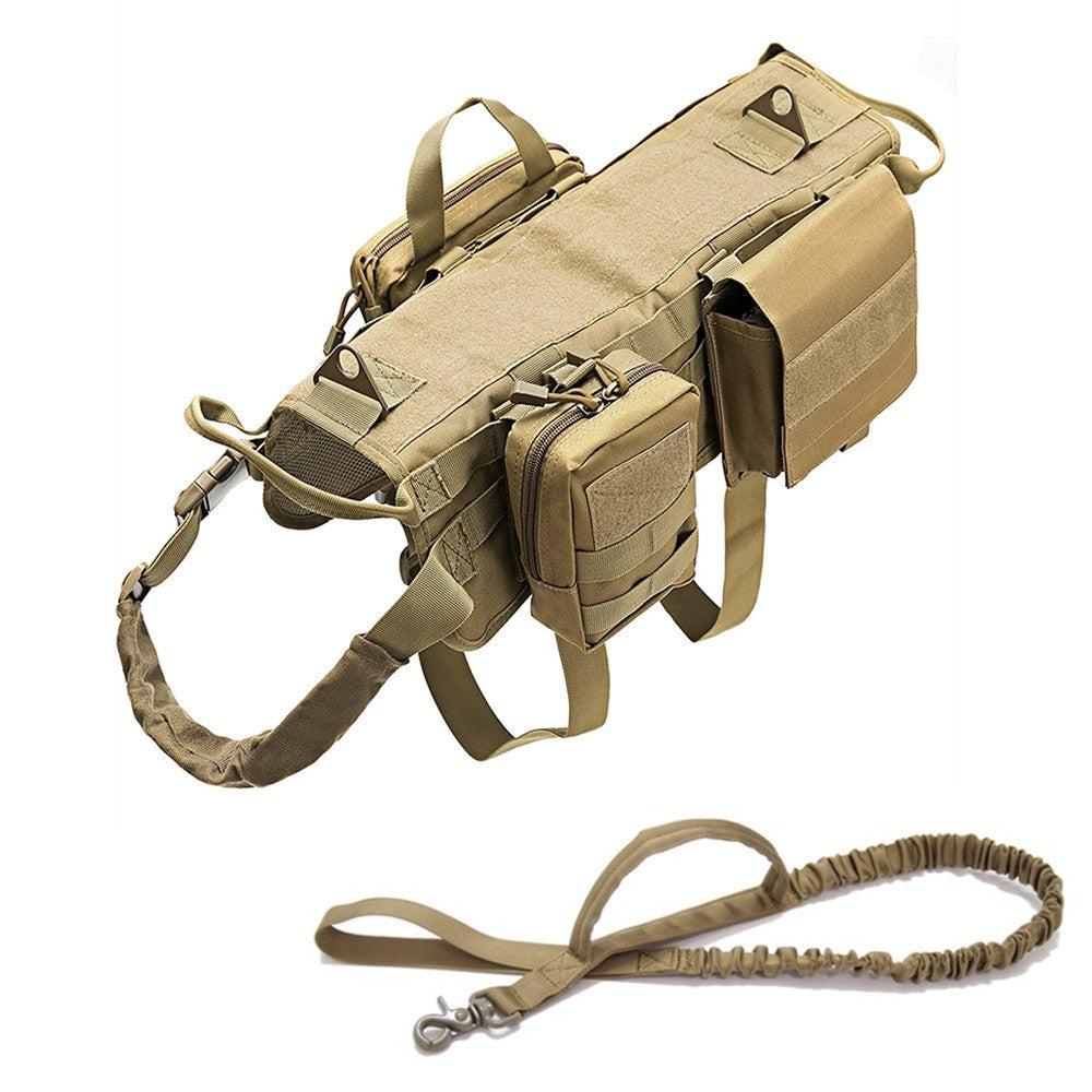 Tactical Dog Backpack Harness